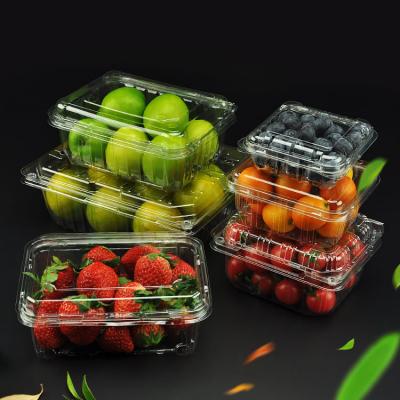 Vegetables Packaging pet material plastic clear box
