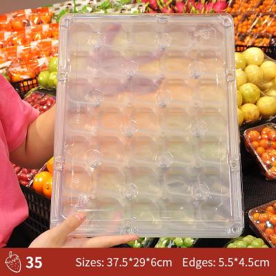 New Design PET Strawberry Plastic Box